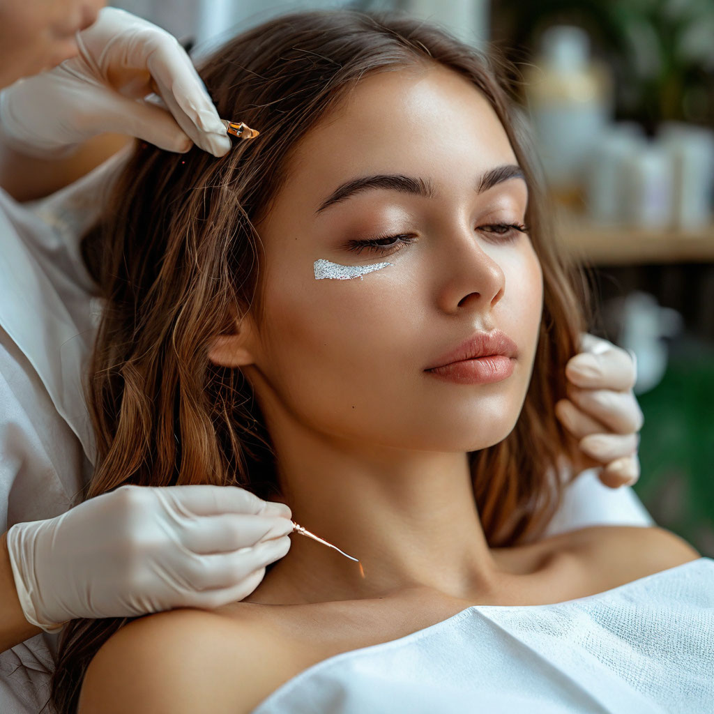 Скидка на лазерное омоложение  лица,шеи и декольте  30%